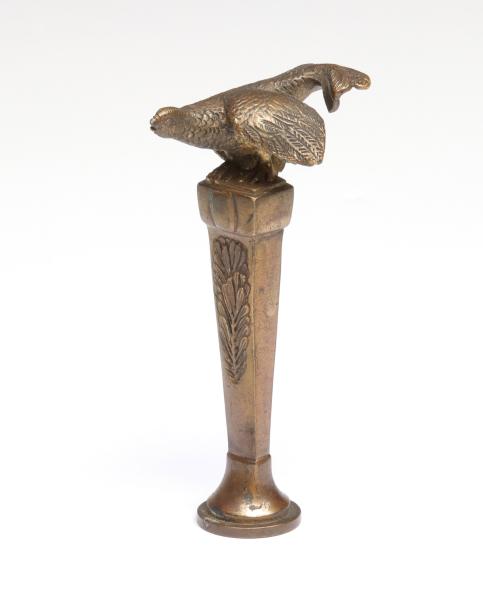 BRONZE GROUSE FIGURAL WAX SEAL