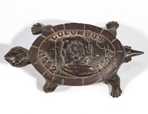 COLUMBUS IRON TURTLE MATCH SAFE