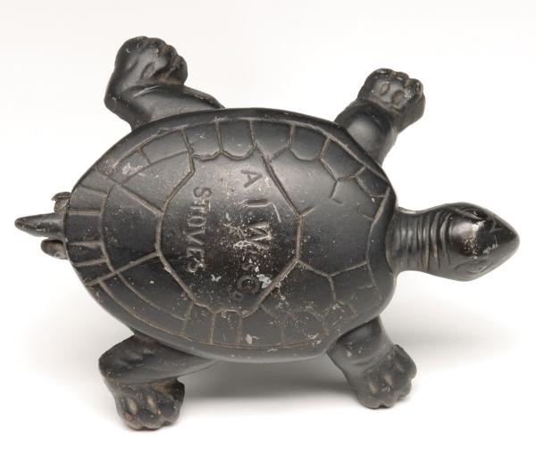 IRON TURTLE STOVE ADVERTISING MATCH