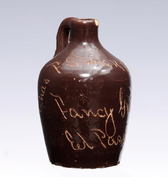 EL PASO TEXAS STONEWARE MINI JUG