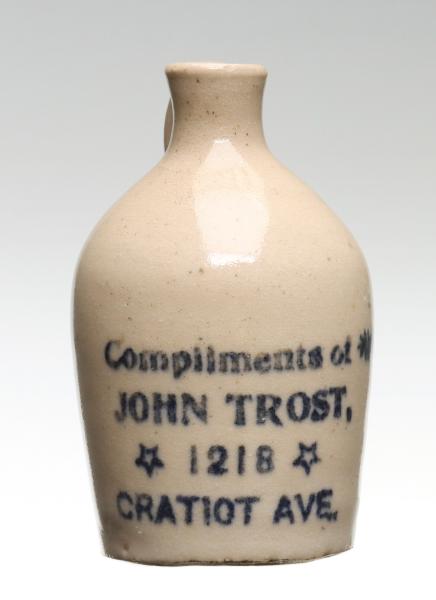 JOHN TROST DETROIT MICHIGAN STONEWARE 289069