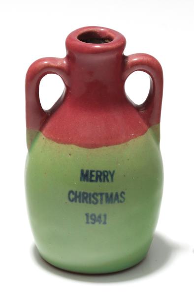 UHL POTTERY 1941 MERRY CHRISTMAS