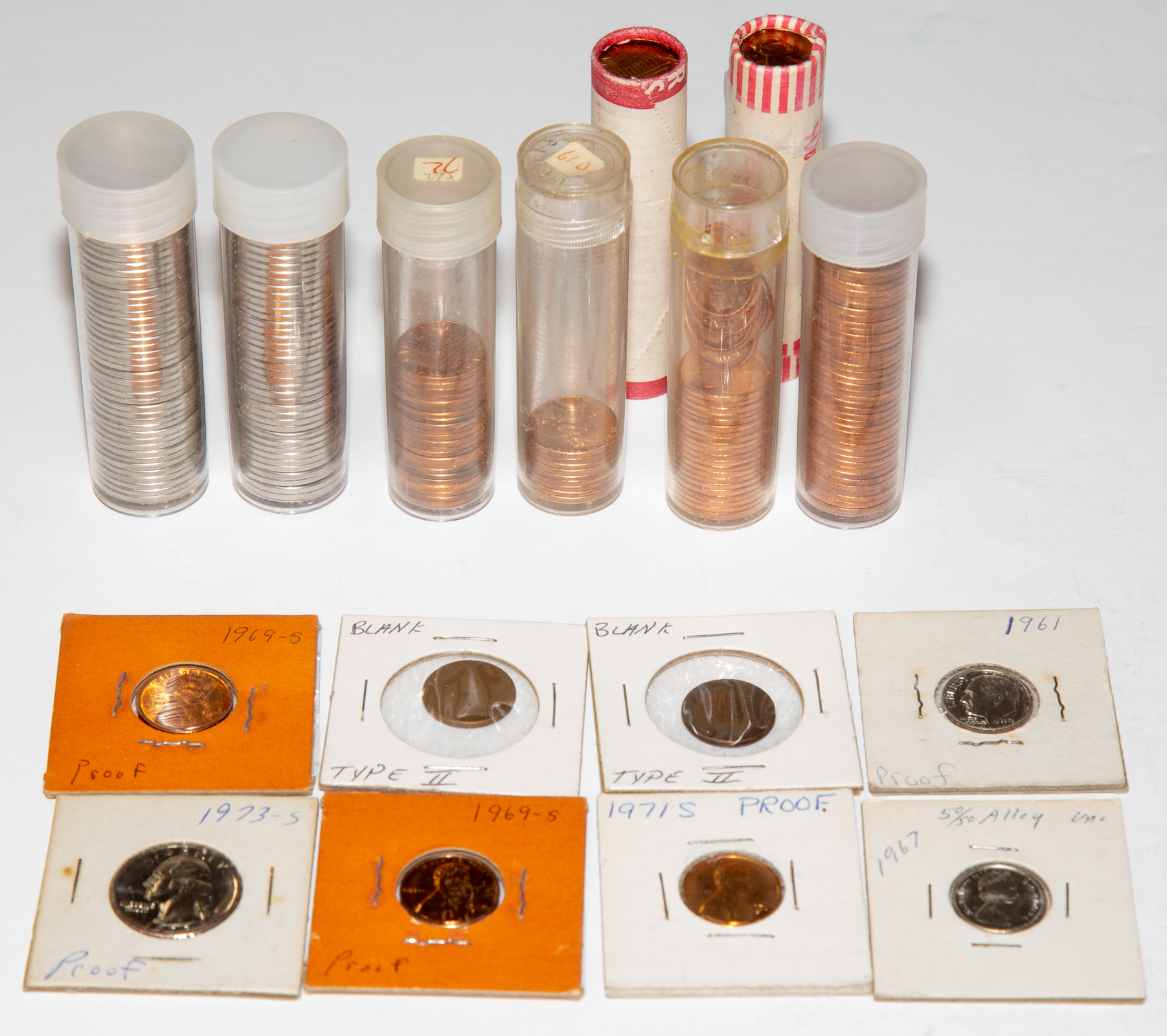 VARIOUS CANADIAN & US COINS Rolls: