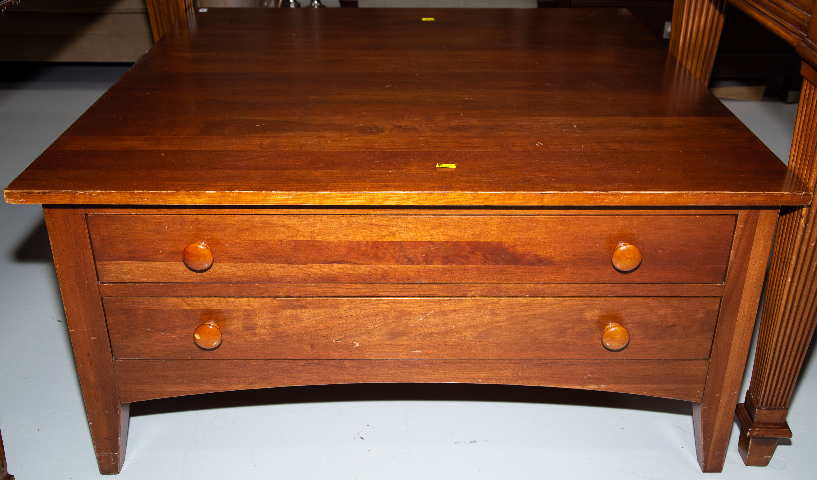 WOODEN COFFEE TABLE WITH DRAWERS