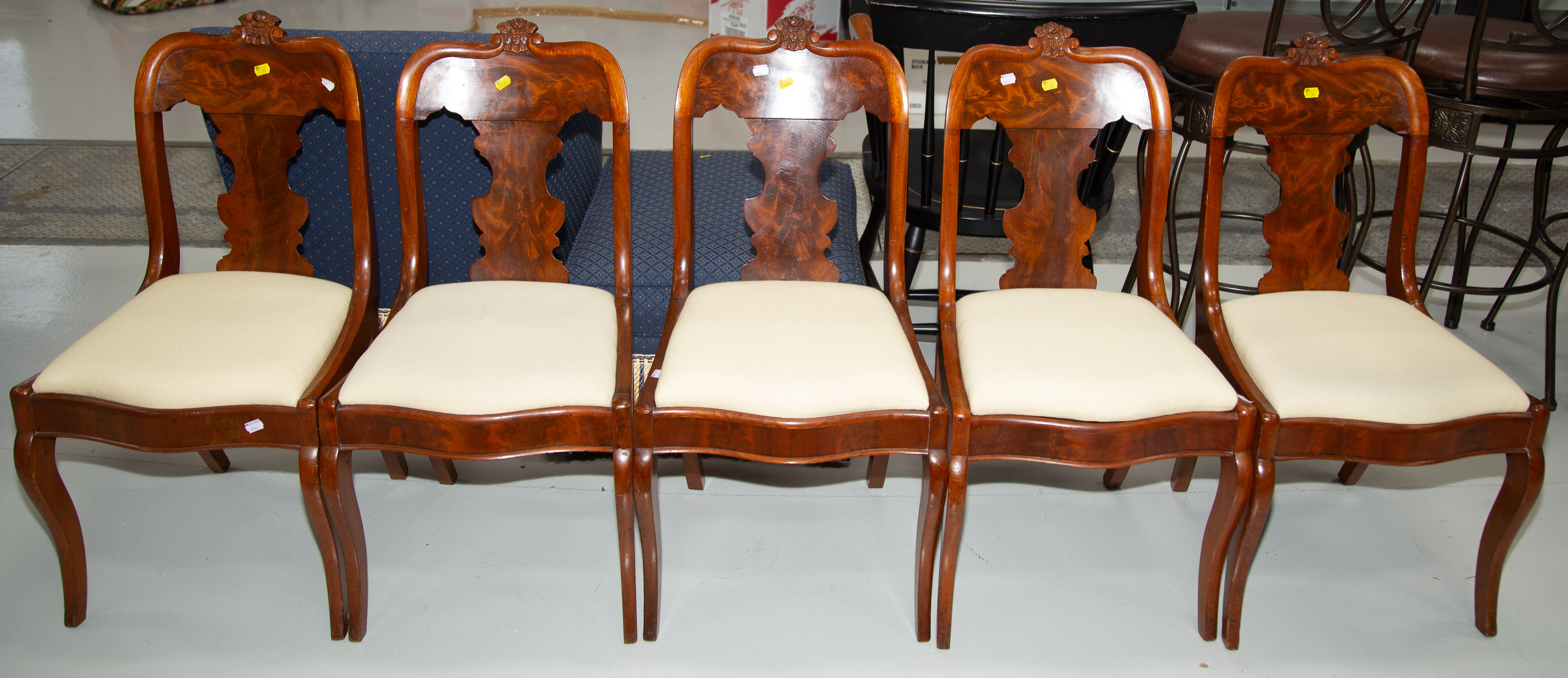 FIVE AMERICAN CLASSICAL MAHOGANY 289532