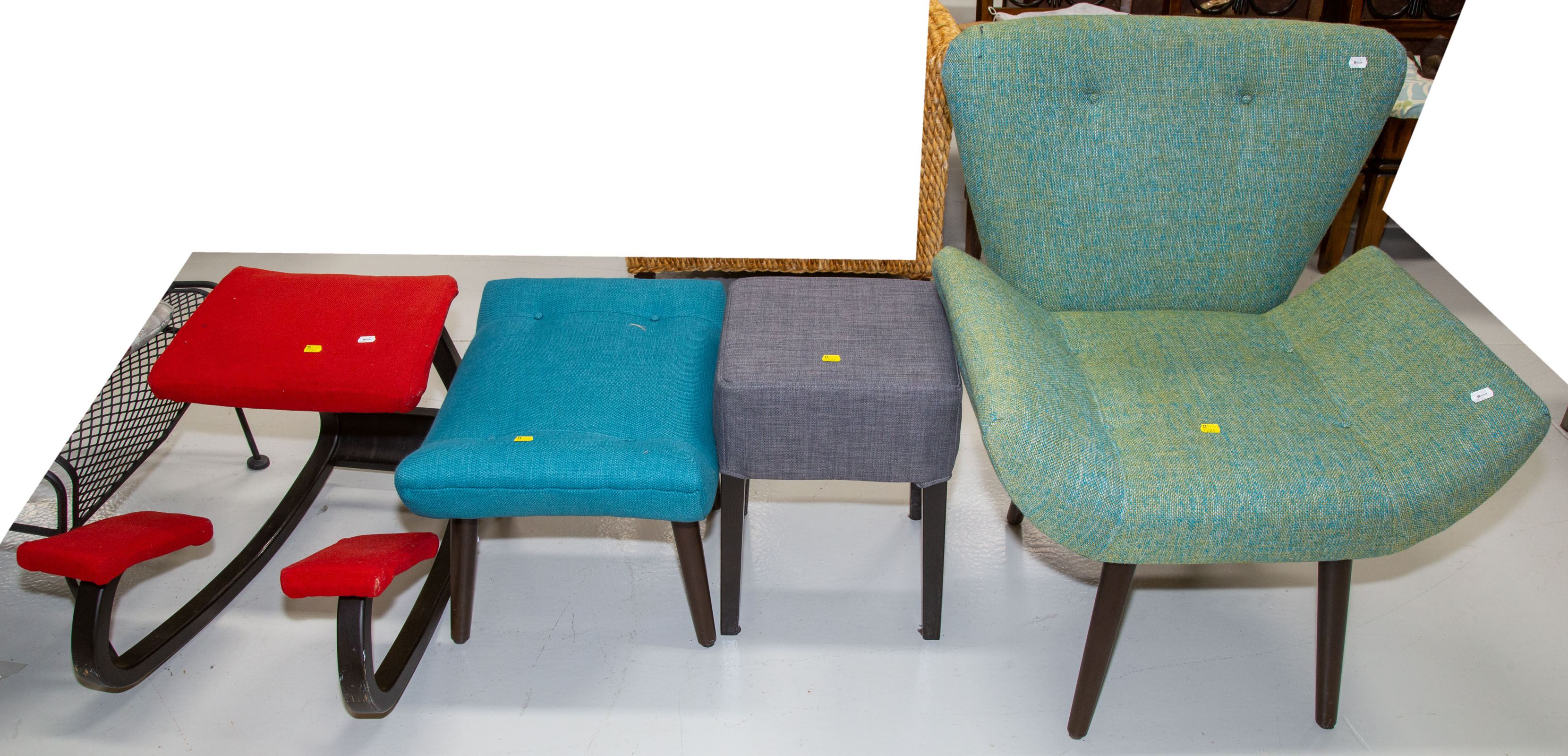 FOUR PIECES OF MID-CENTURY MODERN