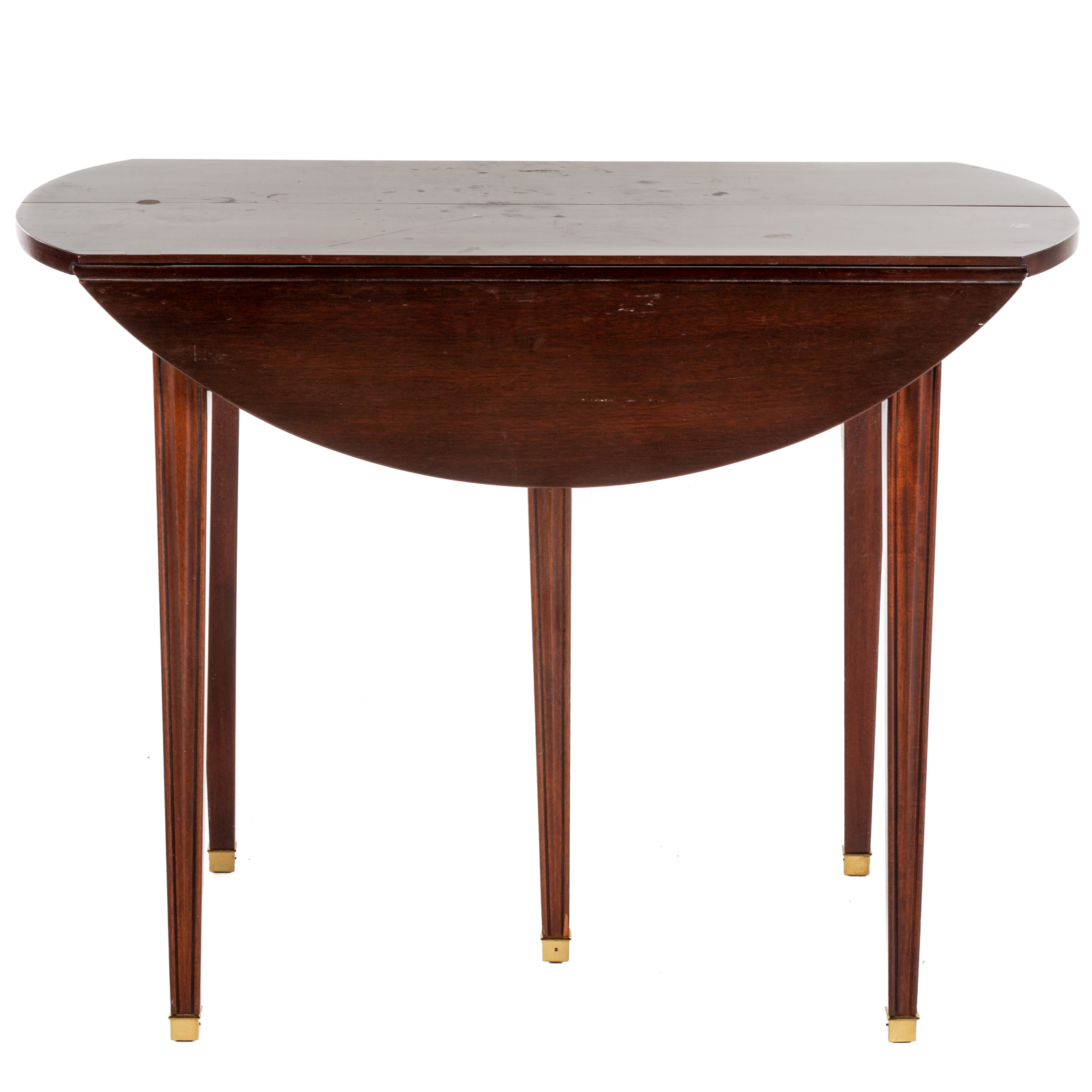 HENKEL HARRIS MAHOGANY DROP LEAF DINING