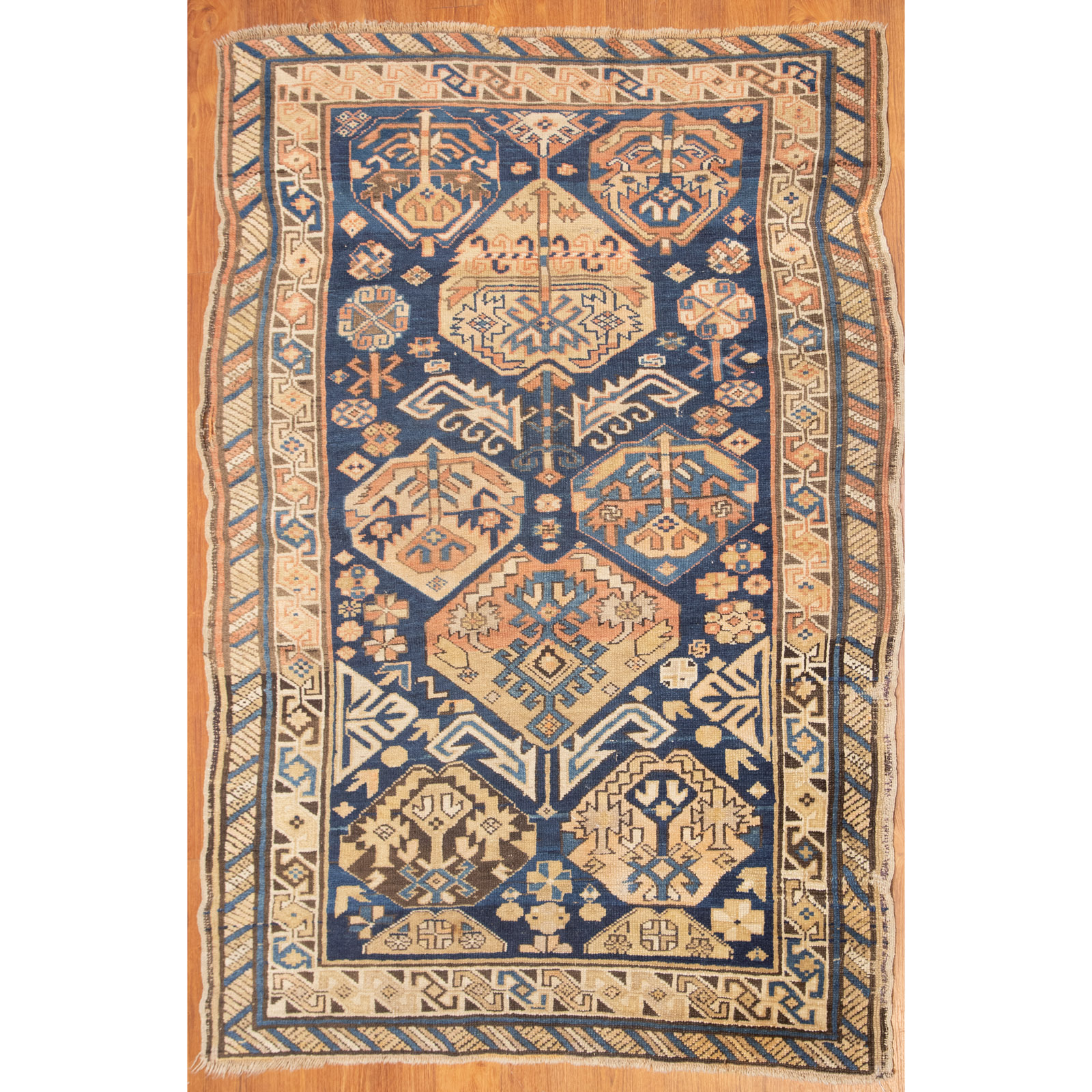 ANTIQUE KUBA RUG CAUCASUS 3 8 287334