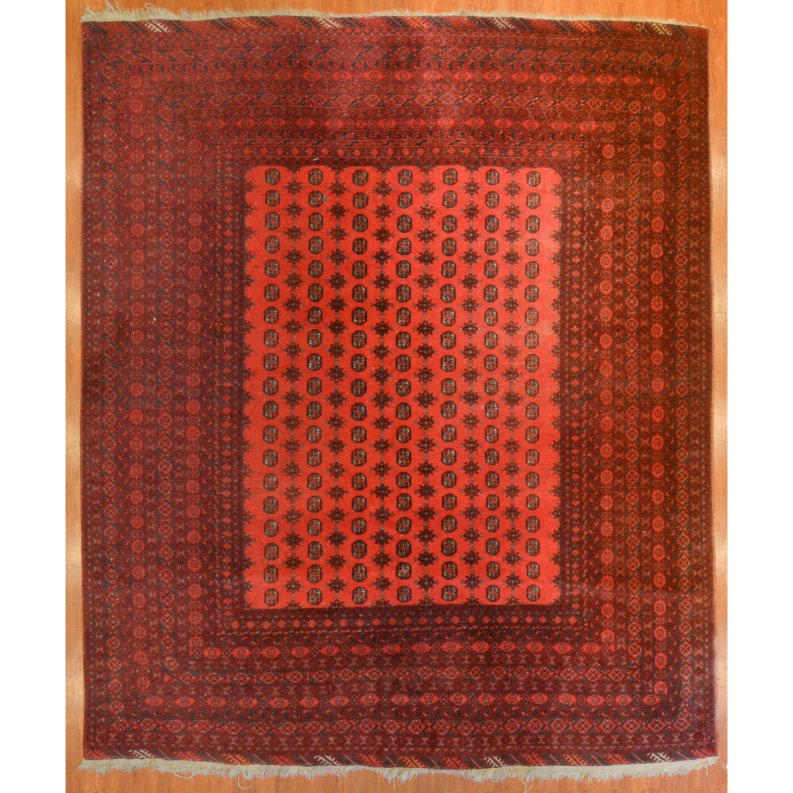 BOKHARA RUG, AFGHANISTAN, 10 X