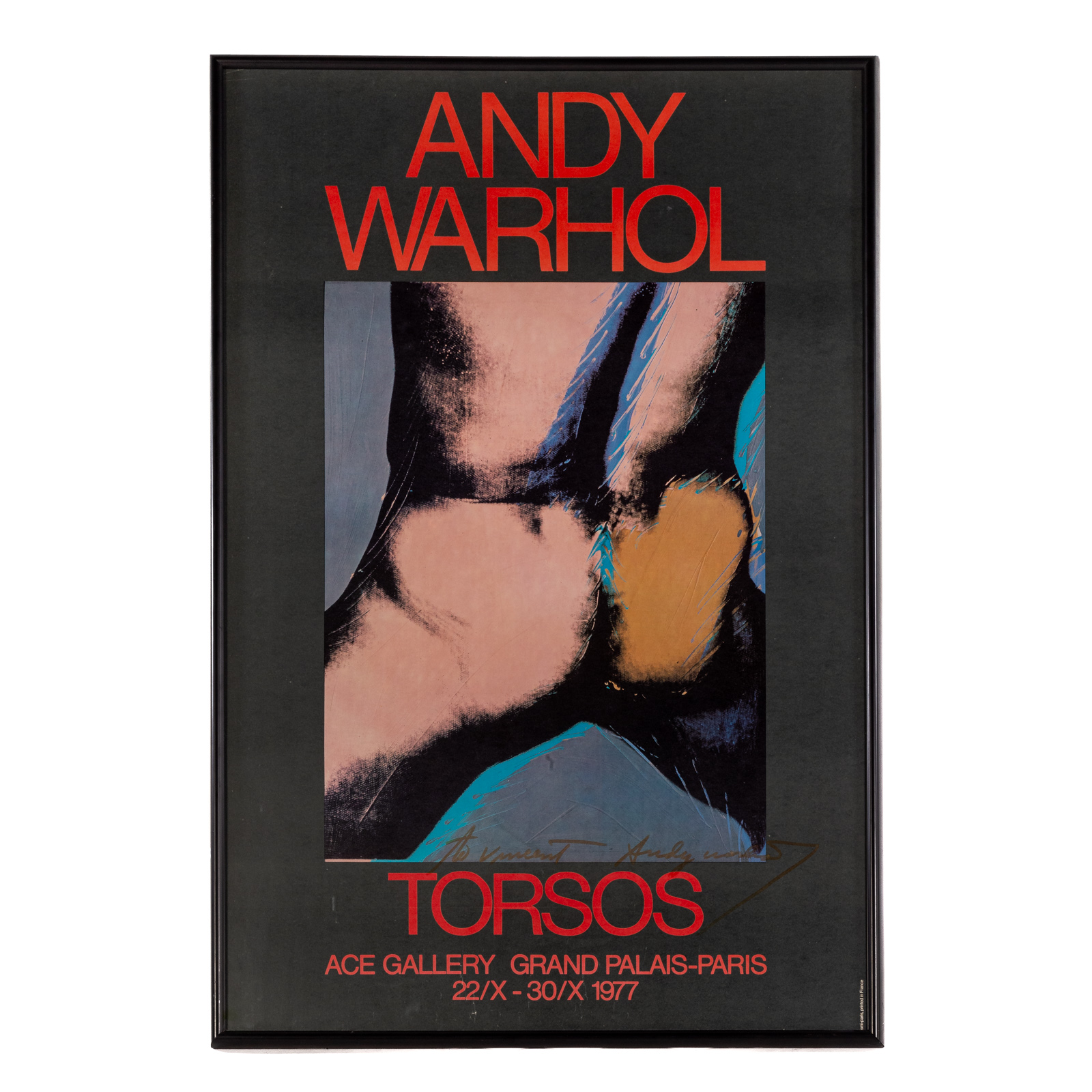 ANDY WARHOL TORSOS SIGNED OFFSET 287394