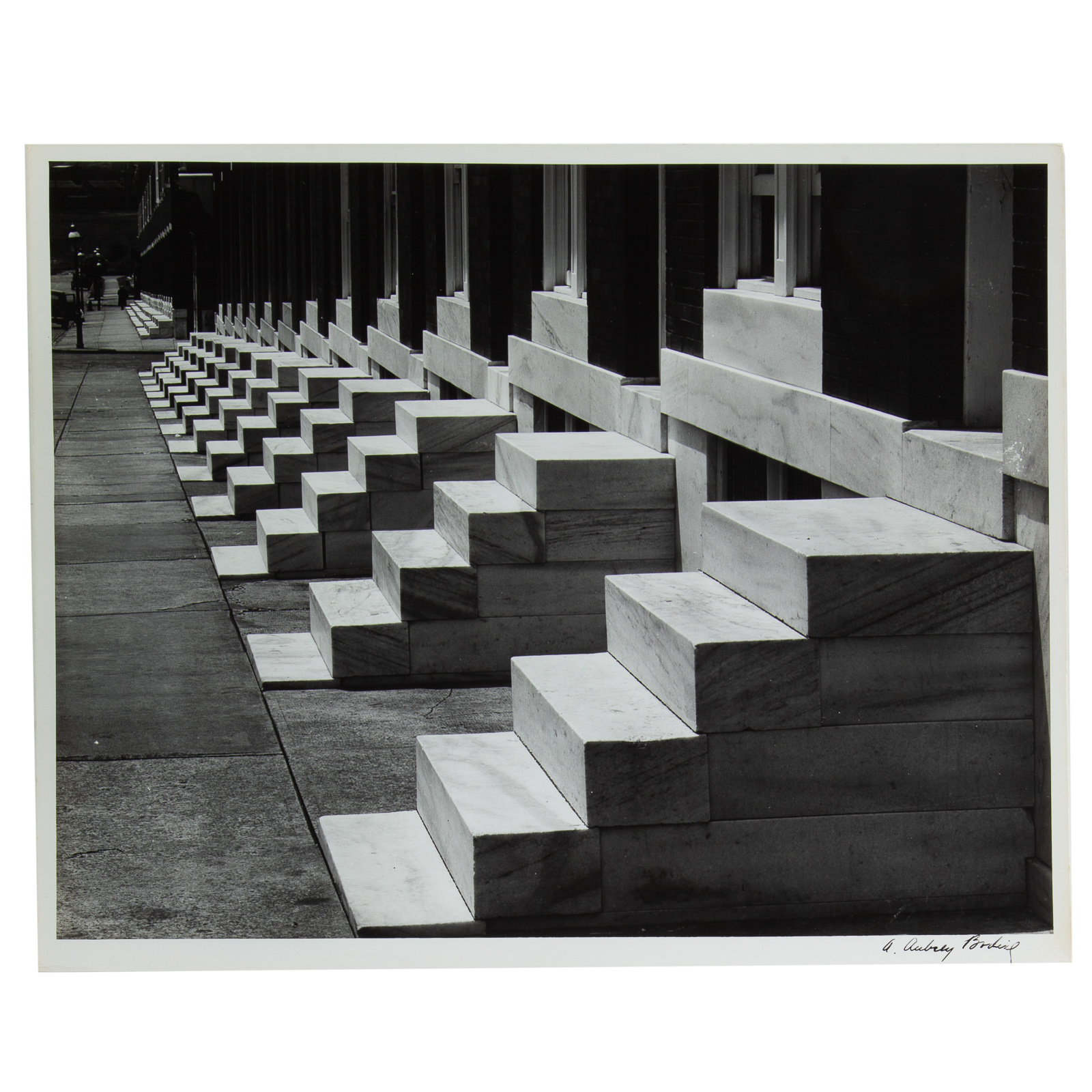 A. AUBREY BODINE. "MARBLE STEPS,"