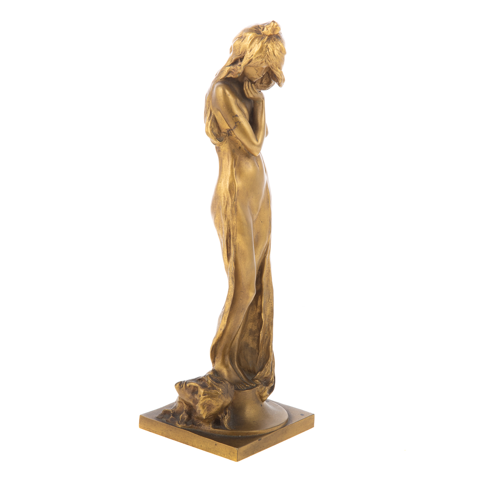 FRENCH ART NOUVEAU GILT BRONZE 287587