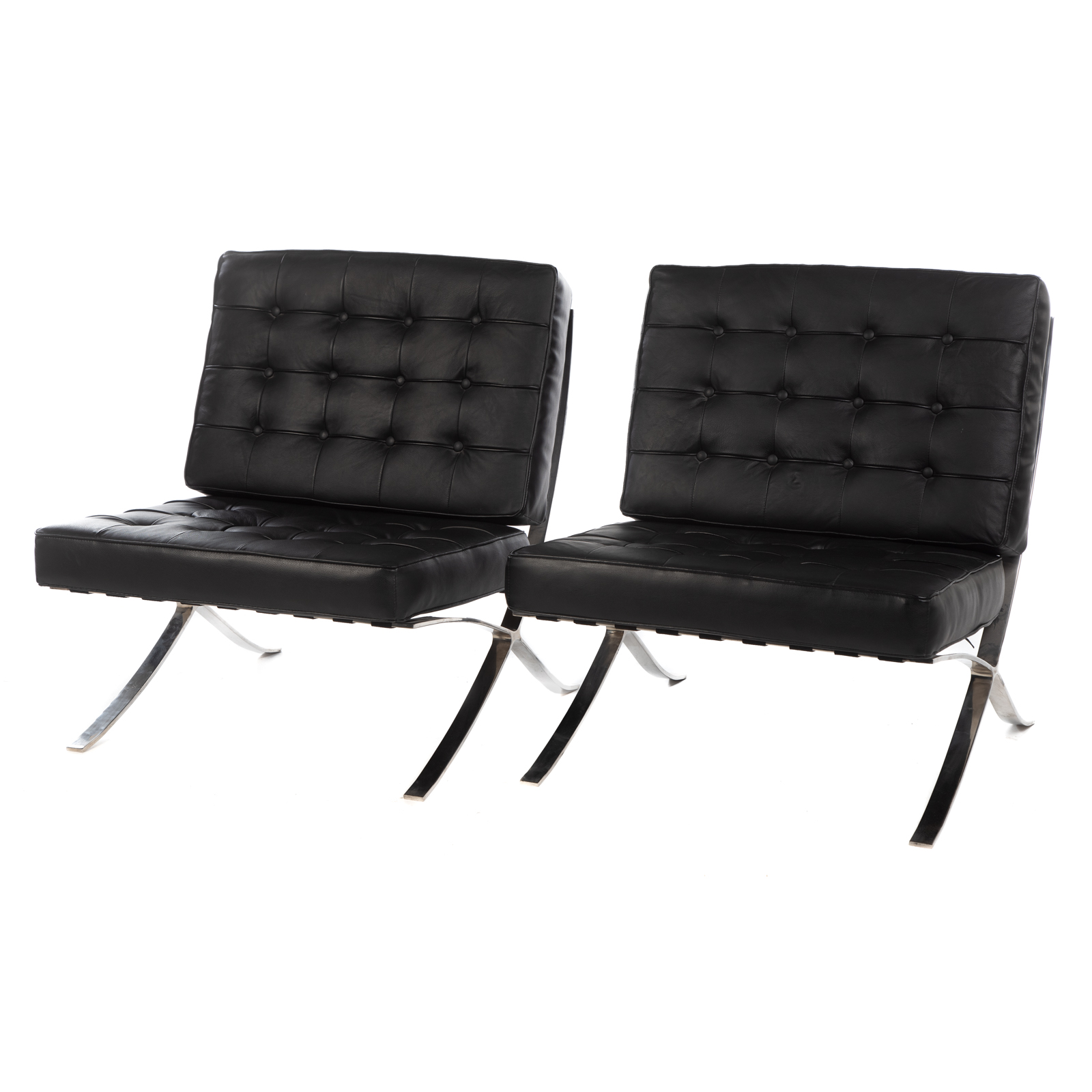 A PAIR OF MIES VAN DER ROHE STYLE 28759e