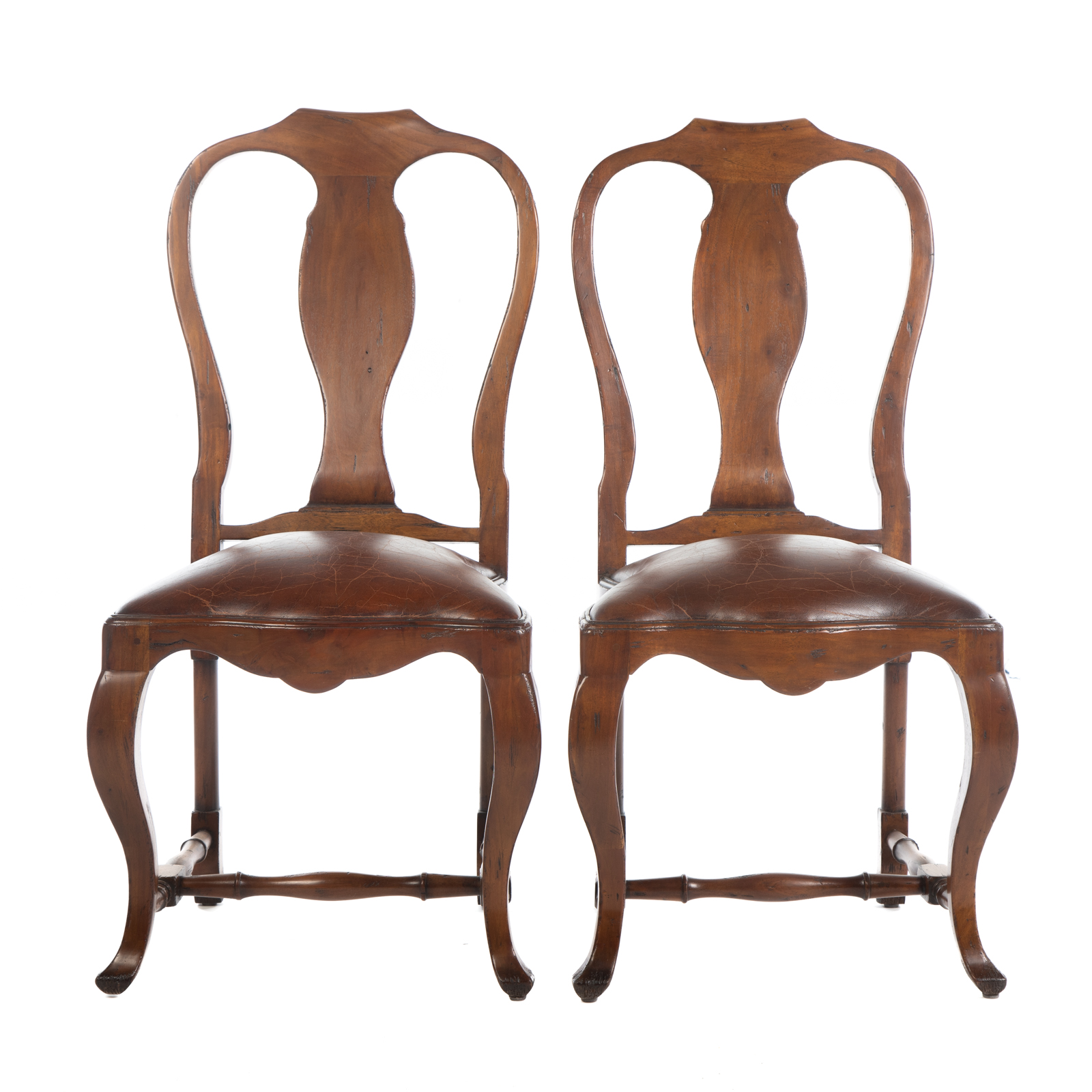 A PAIR OF CERULEAN CHIPPENDALE 2875be