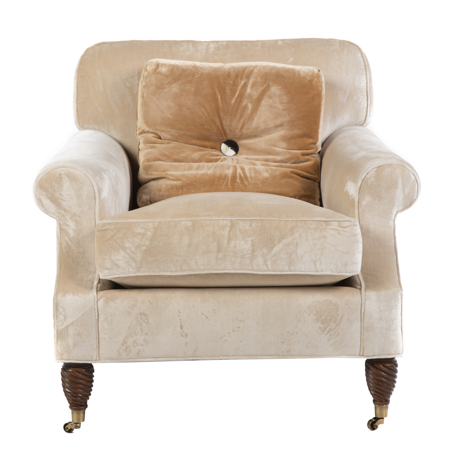 CONTEMPORARY UPHOLSTERED ARM CHAIR