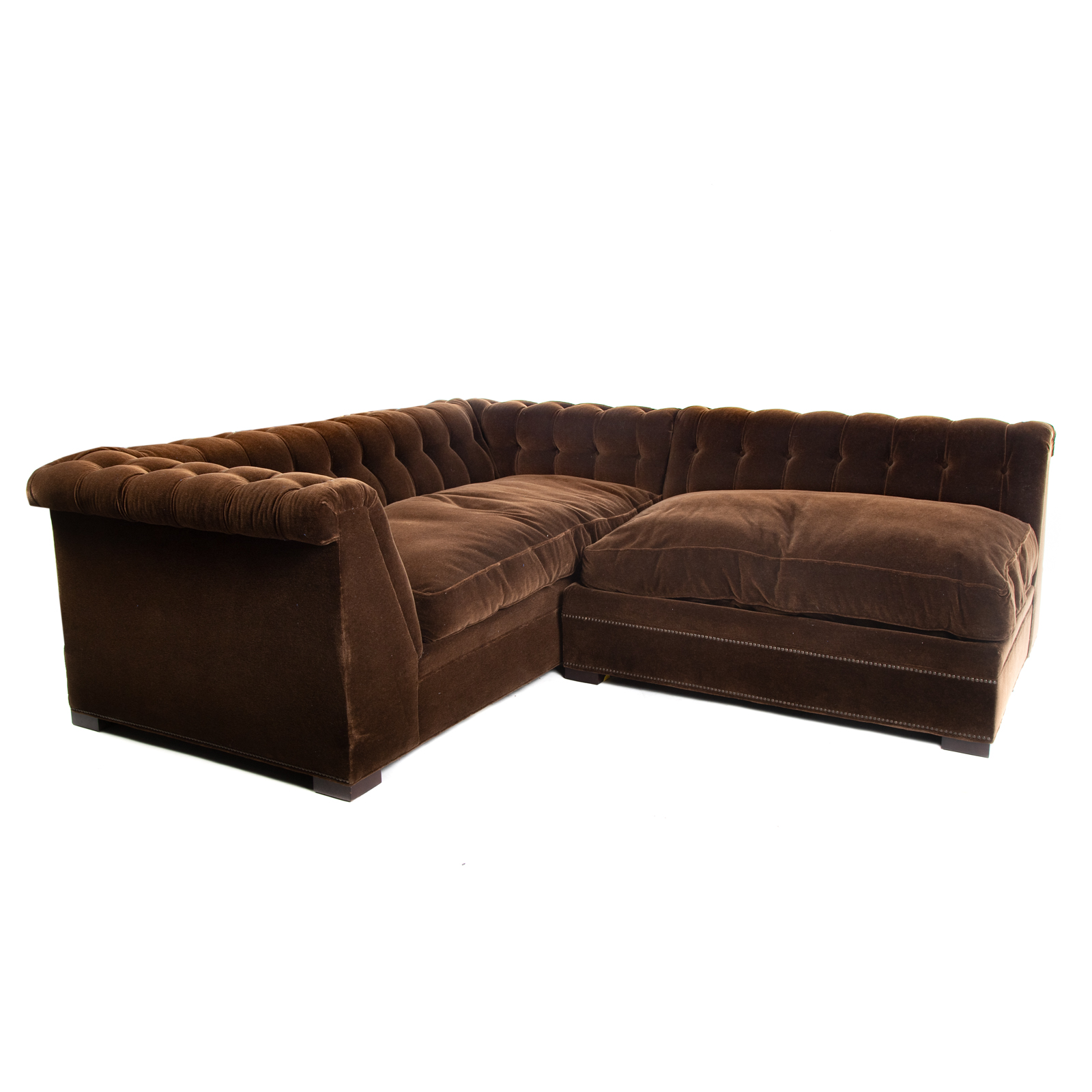 HICKORY CHAIR TUFTED MOHAIR SECTIONAL 287645