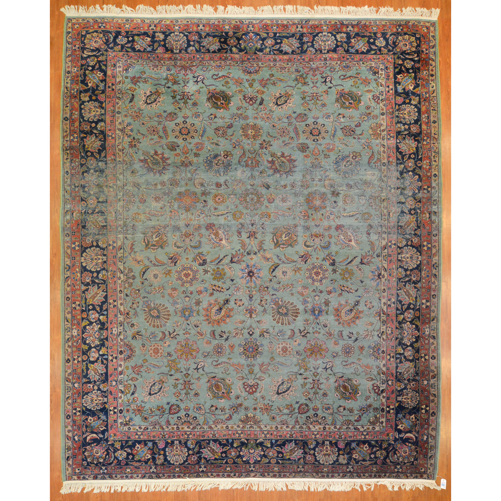 KASHAN RUG, PERSIA, 10.8 X 12.11