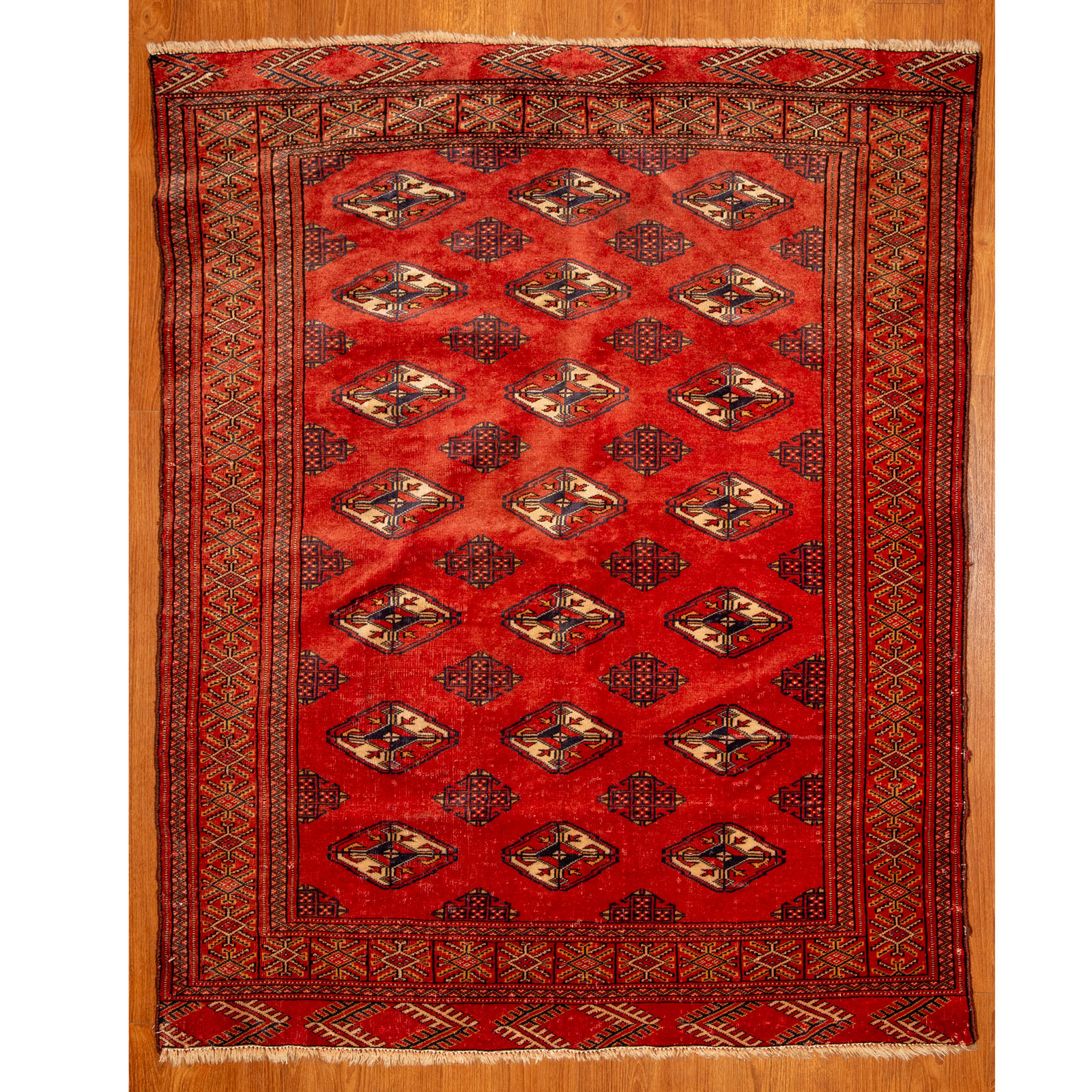 TURKOMAN BOKHARA RUG PAKISTAN  2876fe