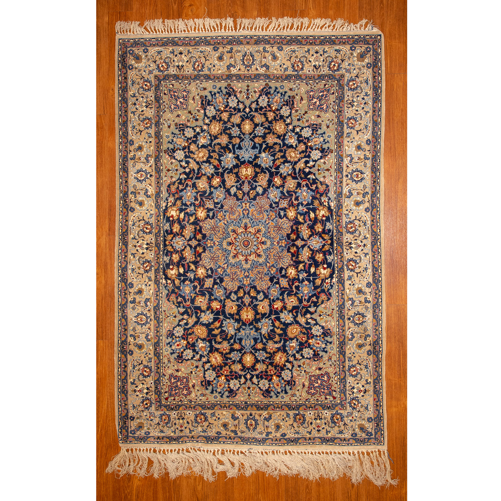 NAIN RUG, PERSIA, 3.6 X 5.4 Fourth