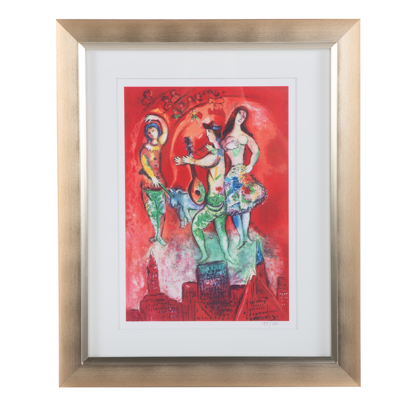 MARC CHAGALL THE TRIUMPH OF MUSIC  28778d