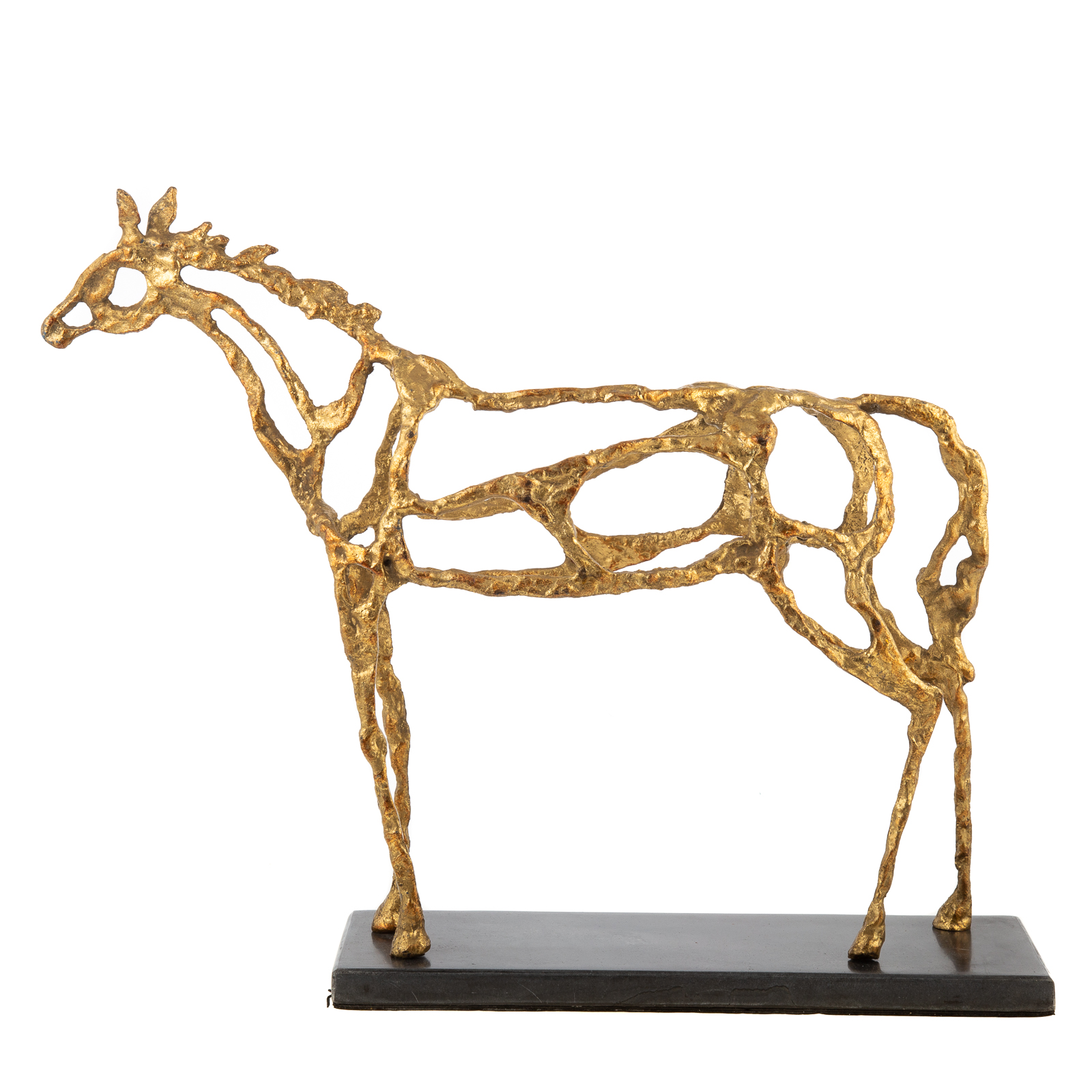 CONTEMPORARY ABSTRACT HORSE, BRONZE