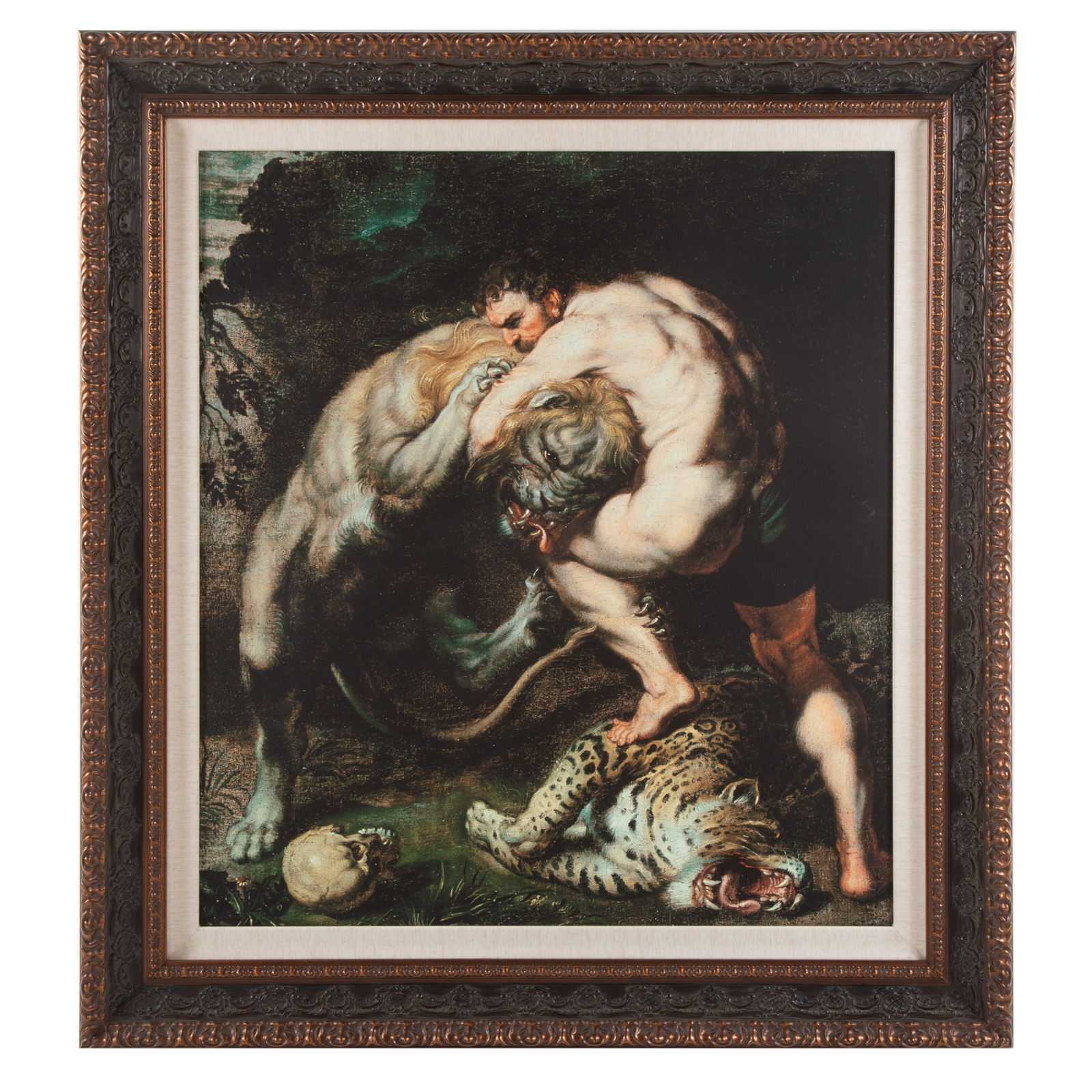 AFTER PETER PAUL RUBENS. HERCULES FIGHTING