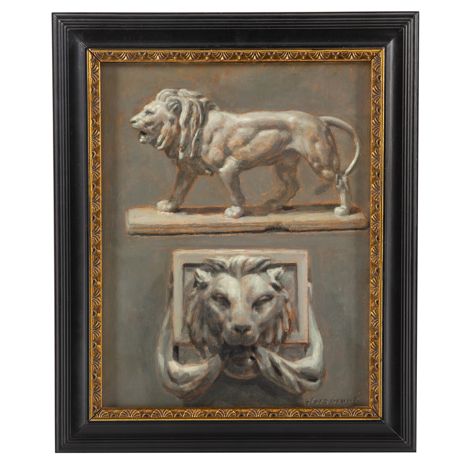 STERE GRANT LION STATUE AND DOOR 287839