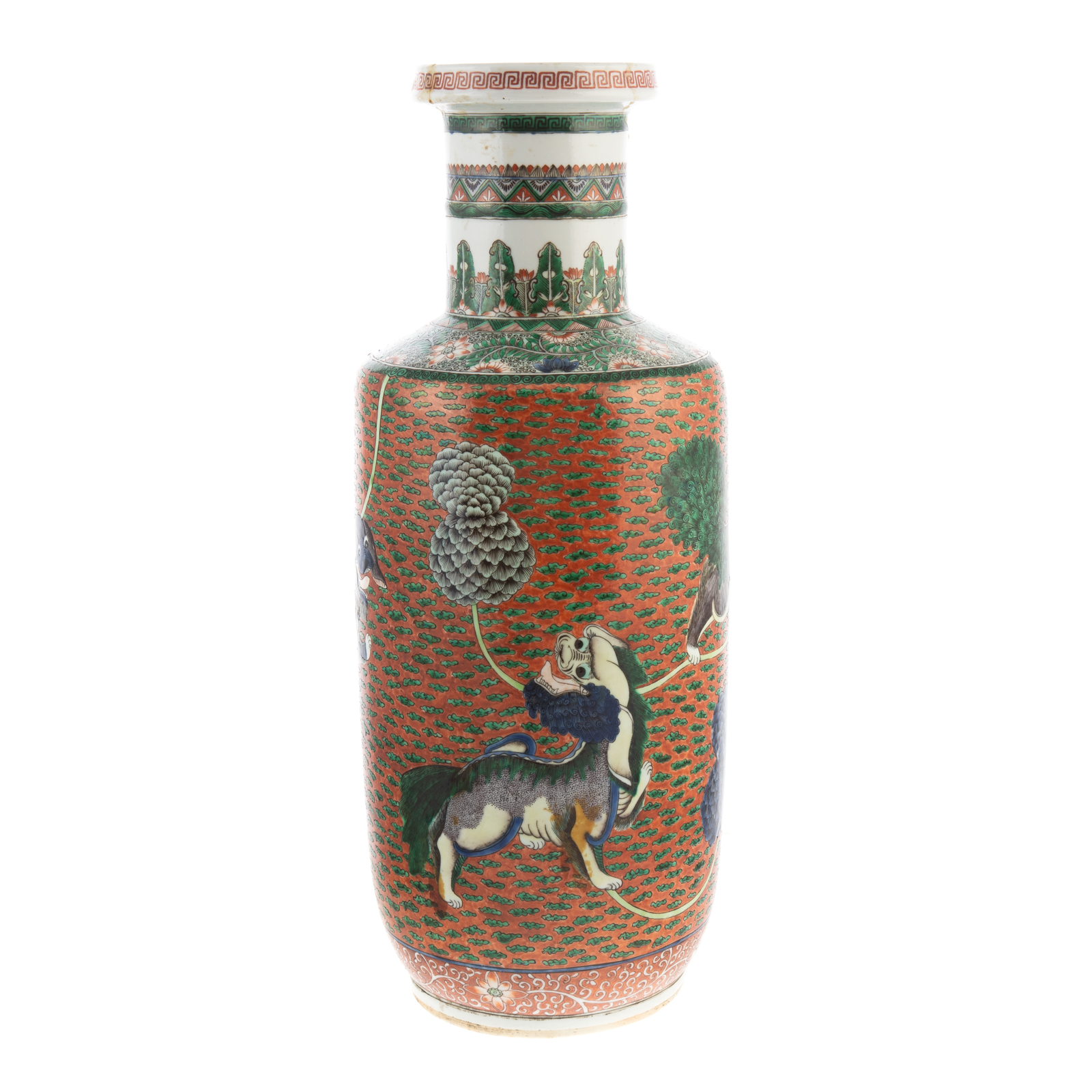 CHINESE FAMILLE VERTE VASE Kang 287865