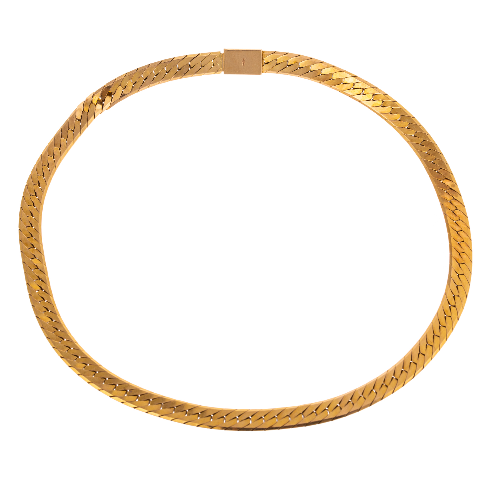 A WIDE ITALIAN 14K YELLOW GOLD 2878da