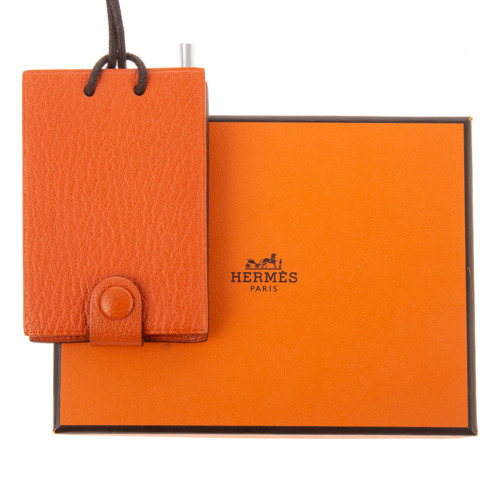 AN HERMES CHEVRE MYSORE NOTEPAD 287964