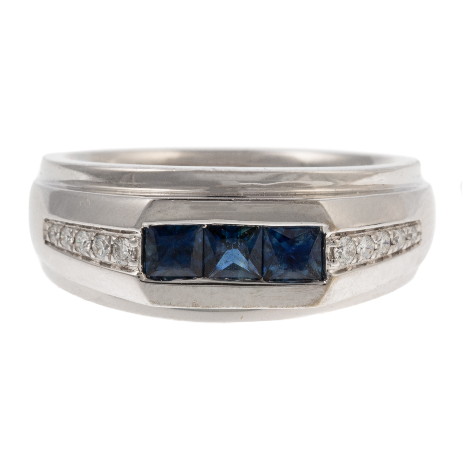 A CONTEMPORARY SAPPHIRE DIAMOND 287960