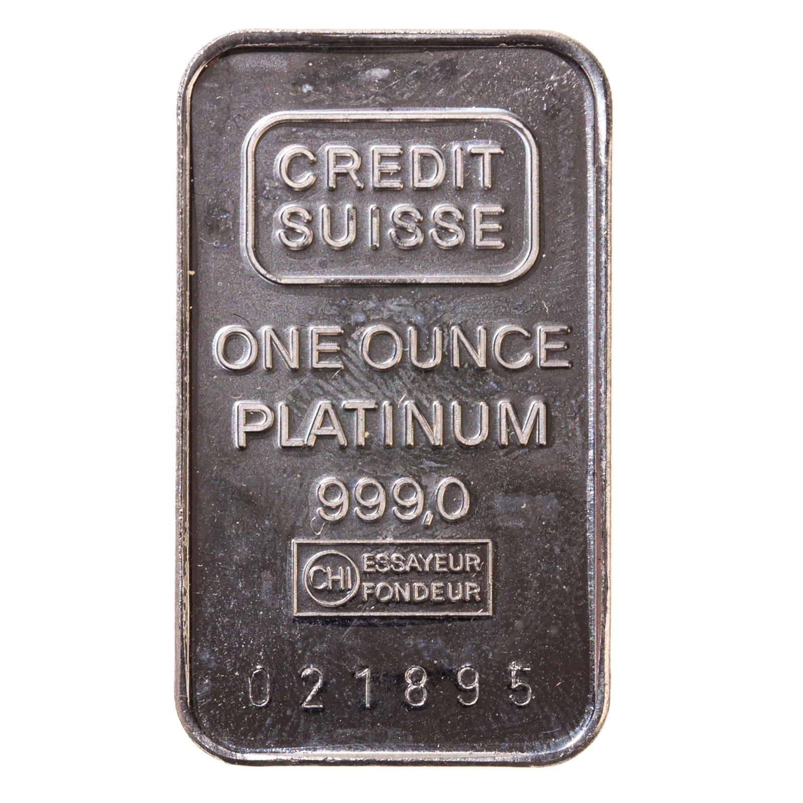 1 OUNCE CREDIT SUISSE PLATINUM 2879be