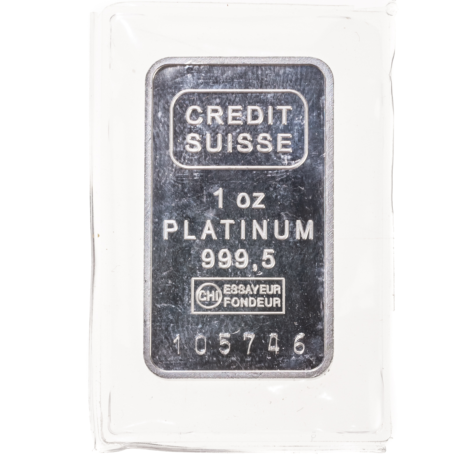 1 OZ PLATINUM BAR CREDIT SUISSE 2879c7