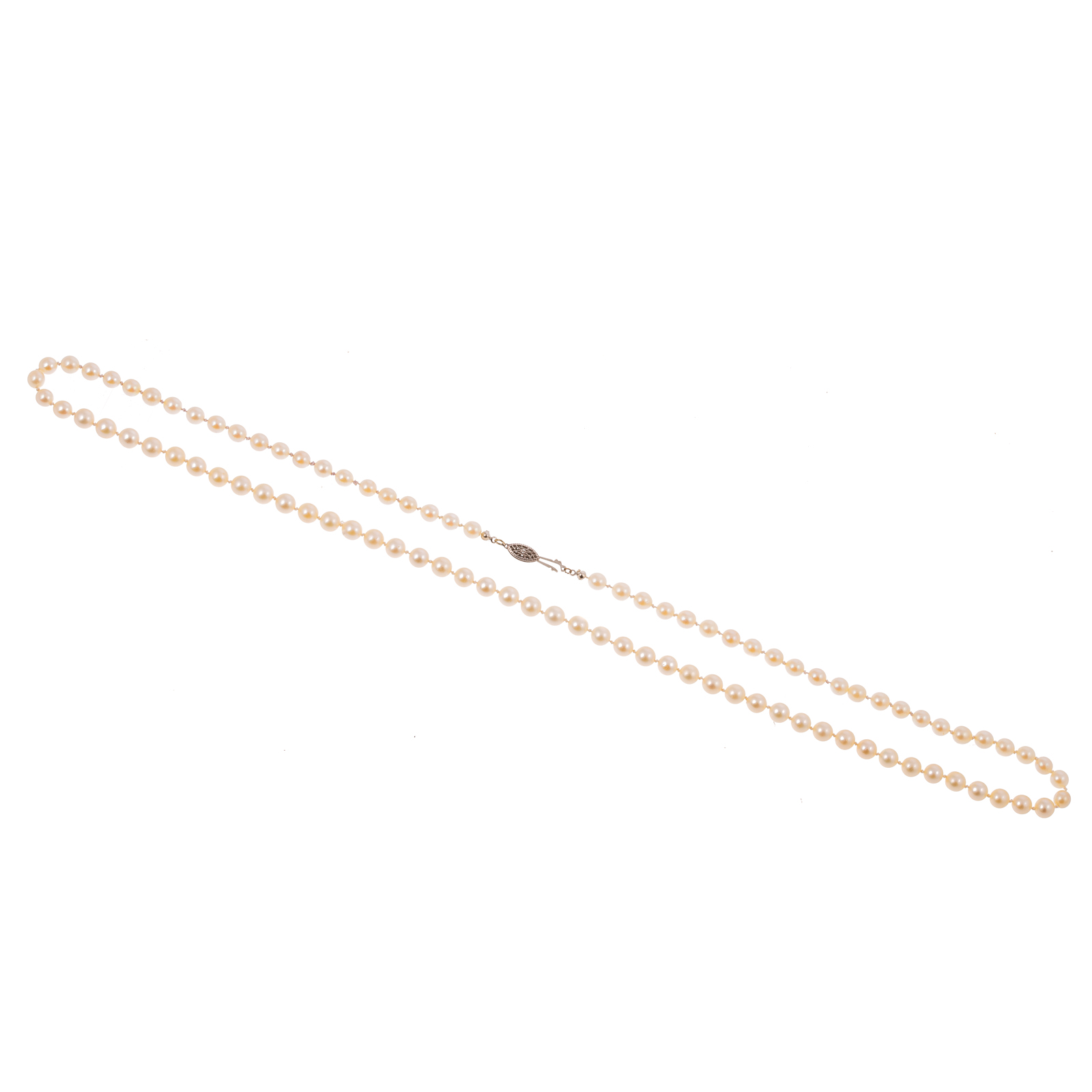 A LONG STRAND OF CULTURED PEARLS 287c41