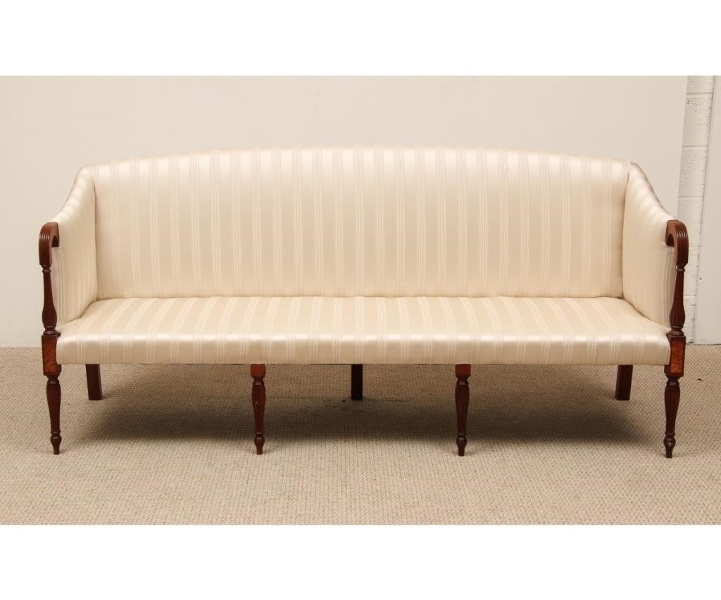 Sheraton style cherry sofa with 28a6a7