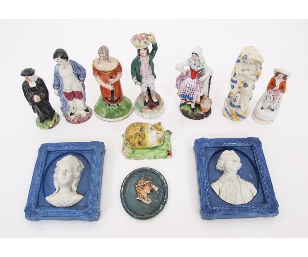 Prattware Staffordshire figures 28a6cd