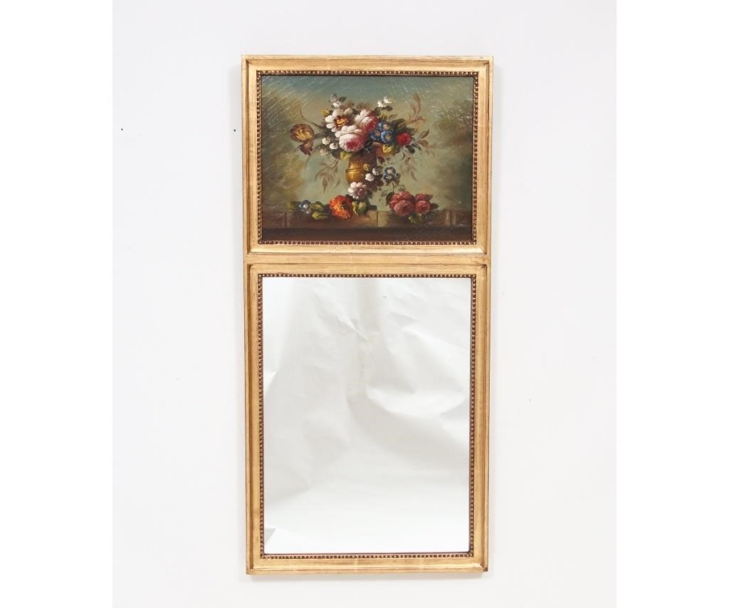 Italian gilt framed mirror with