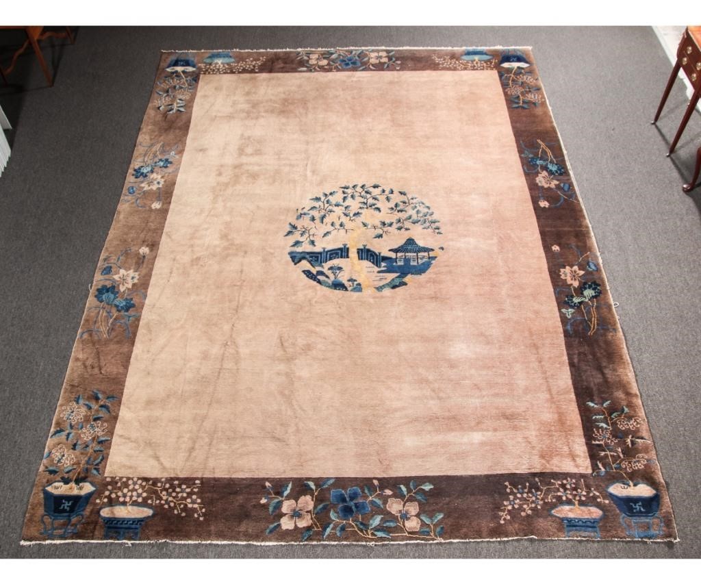 Palace size Chinese carpet, circa