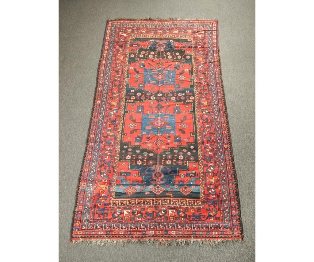 Large Caucasian center hall carpet