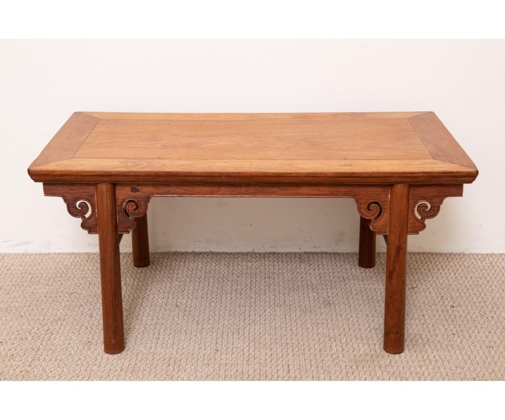 Asian probably teak wood side 28a79e