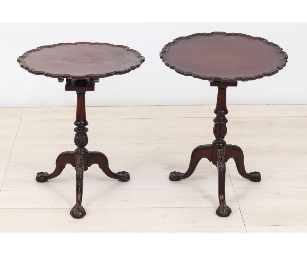 Pair of Chippendale style mahogany 28a7da