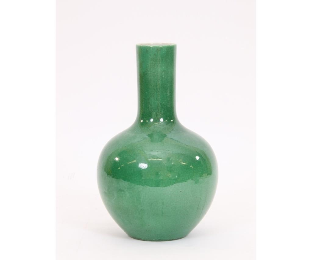Chinese green glazed porcelain