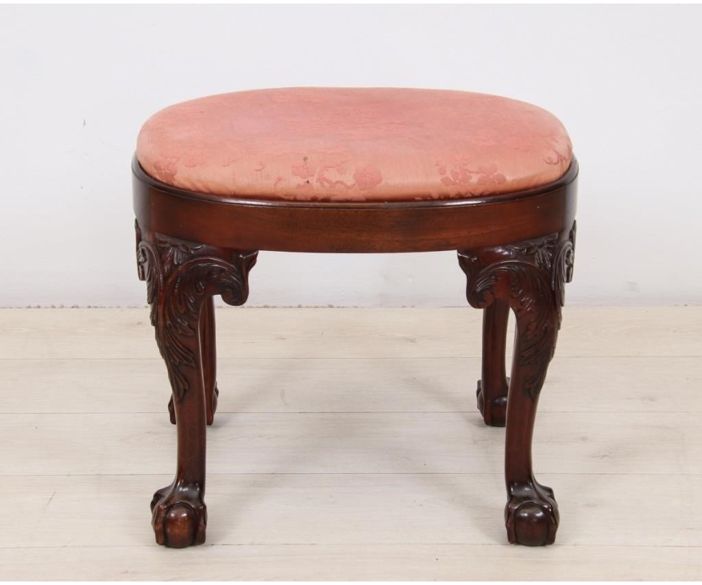 Kindel Chippendale style mahogany