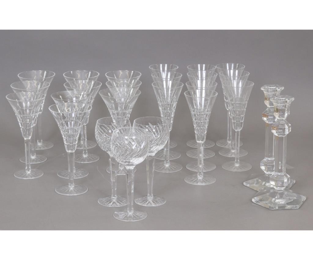 Twenty-three pieces of Waterford crystal