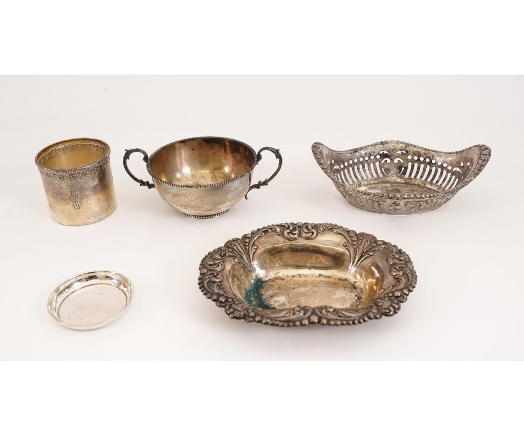 Sterling silver tableware to include 28a98b