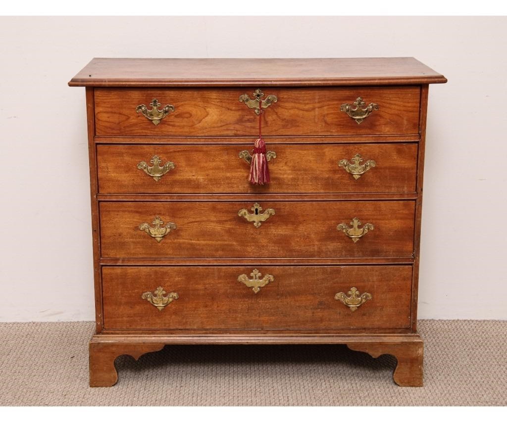 New England Chippendale walnut