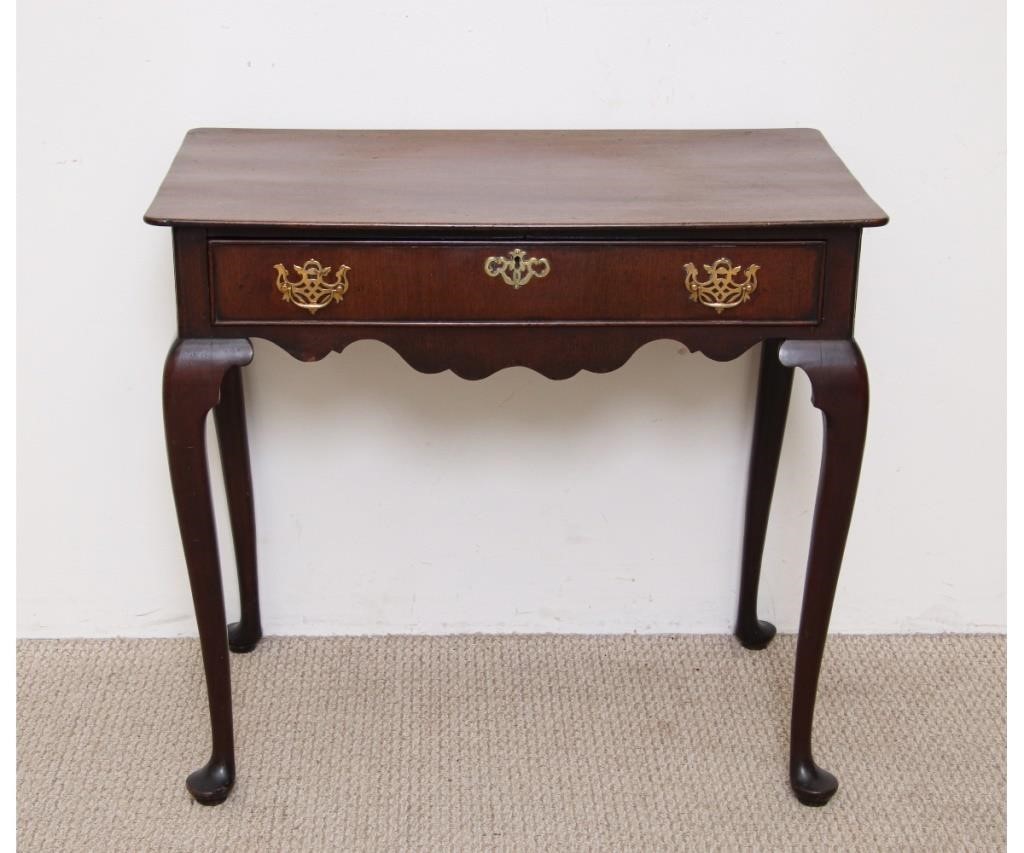 English Queen Anne dressing table,