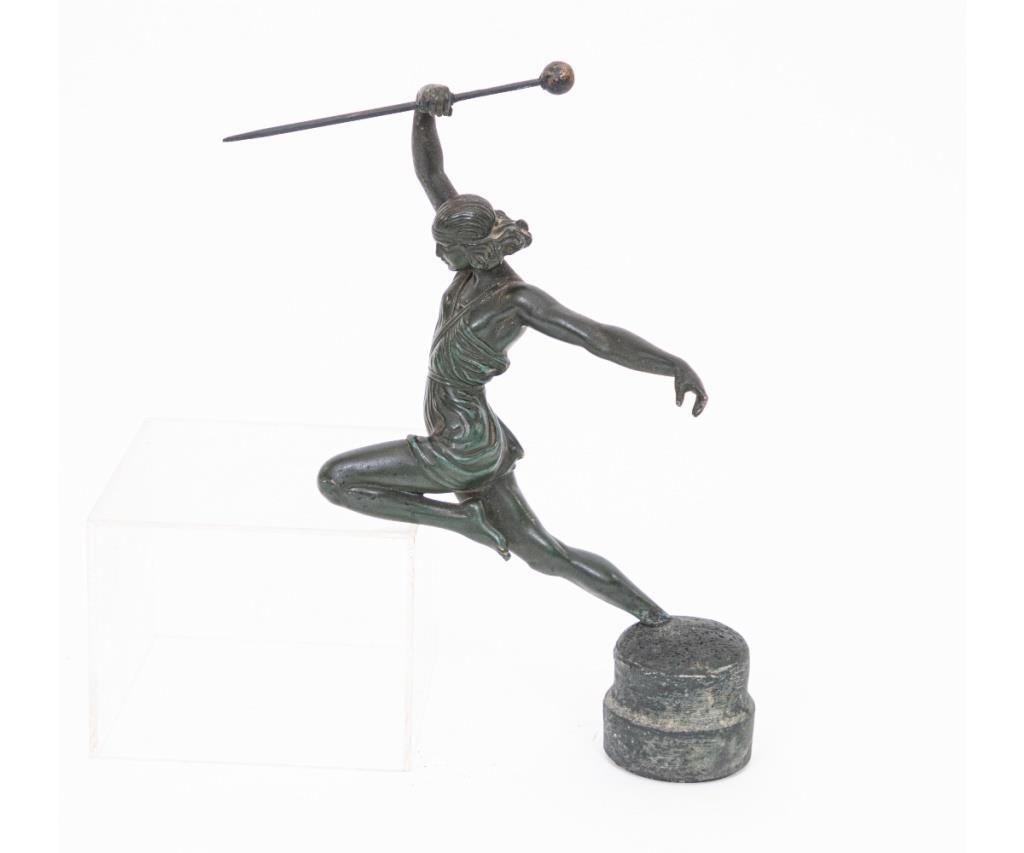 Faux bronze patinated metal olympic 28aaf2
