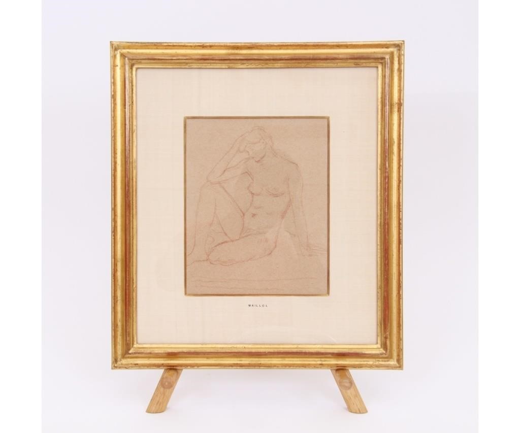 Aristide Maillol 1861 1944 framed 28ab76