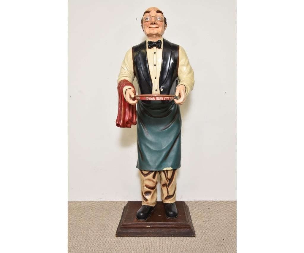 Large fiberglass beer hall waiter